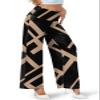 Arolina Palazzo Pants for Women Dressy Casual Wide Leg Pants for Women Stretchy Flowy High Waist Lounge Pants Trousers view 2