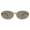 Appassal Retro Oval Sunglasses Women Men Trendy 2025 Sun Glasses Sunnies UV400 Protection AP3661 Light grey/Grey view 3