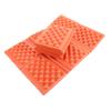 BESPORTBLE 8pcs Lightweight Xpe Camping Cushion Folding Picnic Mat for Outdoor Activities Portable Sitting Pad for Hiking and Travel Orange view 1