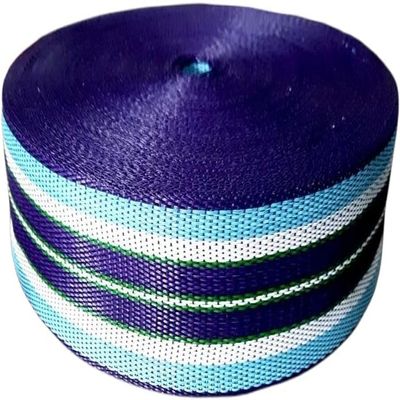 2 Inch Wide 60 Yards Nylon Heavy Duty Webbing StrapPolypropylene Heavy Straps for Bags, Hammocks, Outdoor Climbing and DIY Making Luggage Strap, Pet Collar, Backpack Repairing (Violet, 1kg)