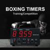 RESKIU Portable Gym Timer, Boxing Interval Timer with Time Progress Bar, Adjustable Time, Frequency and Sound, Fitness Timer Clock for Muay Thai/MMA/Kickboxing,Blue view 2