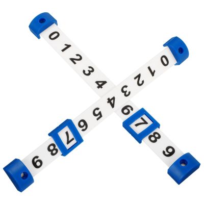 Happyyami Foosball Score Counter, 2pcs 10 Numbers Scoring Score Counter Indicator Foosball Soccer Score Counters Score Keepers for Table Football Table Soccer Board Games