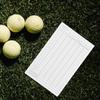 Baluue 30 Sheets Golf Scorecards, 8-Hole Golf Score Keeper Sheets for Yardage Books & Holders, 4"x6" Scorekeeping Cardstock Replacement Inserts with Stat Tracking view 2