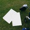 Baluue 30 Sheets Golf Scorecards, 8-Hole Golf Score Keeper Sheets for Yardage Books & Holders, 4"x6" Scorekeeping Cardstock Replacement Inserts with Stat Tracking view 4