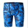 DEVOROPA Boys' Swim Jammers Youth Competitive Swim Team Suit Quick Dry Athletic Swimming Shorts UPF 50+ Abstract B M view 1
