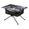 SDMKA Snowman Family Outdoor Folding Table for Camping, Beach & Picnic  Portable, Easy-to-Carry Camping Side Table with Durable Bag for BBQ, Camp Use view 1