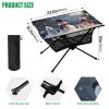 SDMKA Snowman Family Outdoor Folding Table for Camping, Beach & Picnic  Portable, Easy-to-Carry Camping Side Table with Durable Bag for BBQ, Camp Use view 3