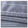 Zfmnoyev Heavy Duty Waterproof Tarp, Flame Retardant Tarpaulin with Grommets, Tear Resistance, Durable Outdoor Car Canopy Tent Cover (Color : Gray, Size : 5x5m) view 4