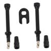 GANAZONO Aluminium Alloy Tire Air Valve Bike Wheel Stem 1 Set Tubeless Tire Valve Easy Installation for Biking view 1