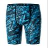 DEVOROPA Boys' Swim Jammers Youth Competitive Swim Team Suit Quick Dry Athletic Swimming Shorts UPF 50+ Abstract D S view 1