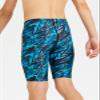 DEVOROPA Boys' Swim Jammers Youth Competitive Swim Team Suit Quick Dry Athletic Swimming Shorts UPF 50+ Abstract D S view 3