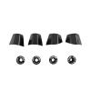 DJC Stone 110BCD Road Bike Chainring for Shimano 105 R7000 R8000 R9100 Double Chainring 4 Arms 2X Round 52 36T 53 39T 54 40T 50 34 48 33T 5800 6800,Decoration Bolts for R8000 view 1