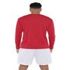Campus Lab Shippensburg University Adult Men's Sport Long Sleeve Primary Logo, Red, X-Large view 2