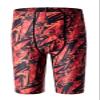 DEVOROPA Boys' Swim Jammers Youth Competitive Swim Team Suit Quick Dry Athletic Swimming Shorts UPF 50+ Abstract C XS view 1