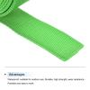 MECCANIXITY Lightweight Polypropylene Webbing Strap 0.8" 10 Yard Backpack Strapping Band Light Green for Outdoor Luggage Cargo Straps view 3