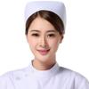 ALOEU Headband Nurse Cap Costume Women's Swallowtail Hat for Nursing School Ceremony, Pinning Ceremony(White) view 2