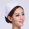 ALOEU Headband Nurse Cap Costume Women's Swallowtail Hat for Nursing School Ceremony, Pinning Ceremony(White) view 3