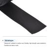 MECCANIXITY Lightweight Polypropylene Webbing Strap 2" 25 Yard Backpack Strapping Band Black for Outdoor Luggage Cargo Straps view 3
