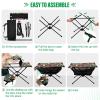 SDMKA Mushrooms Outdoor Folding Table for Camping, Beach & Picnic  Portable, Easy-to-Carry Camping Side Table with Durable Bag for BBQ, Camp Use view 4