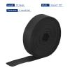 MECCANIXITY Lightweight Polypropylene Webbing Strap 1 1/2" 10 Yard Backpack Strapping Band Black for Outdoor Luggage Cargo Straps view 2