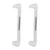 MUNEFE Skate uards, Plastic Field Hockey Puck Skate uards, Skate uards Replaceable Parts for Fiure Skatin(White) view 1
