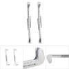 MUNEFE Skate uards, Plastic Field Hockey Puck Skate uards, Skate uards Replaceable Parts for Fiure Skatin(White) view 3