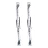 MUNEFE Skate uards, Plastic Field Hockey Puck Skate uards, Skate uards Replaceable Parts for Fiure Skatin(White) view 4