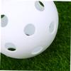 Yardwe 18pcs Hollow Plastic Golf for Indoor and Outdoor Practice Highly Visible and Balanced Flight for Skill Levels view 2