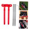 BESPORTBLE 3sets Bike Bottle Holder No-Screw Mount Base and Strap Water Bottle Cage Conversion Holder for and Strollers Easy to Install Red Model view 2