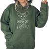 Sphynx Mom Sweatshirt, Gift for Sphynx Owner, Sphynx Cat Lover Hoodie, Custom Sweatshirt to Sphynx Owner, S3233 Multiple Colors view 3