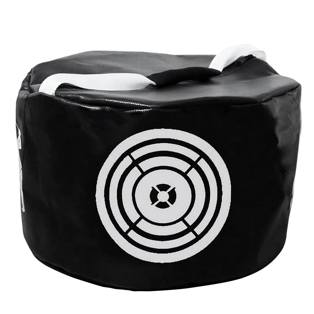 ALOEU Golf Impact Power Smash Bag Hitting Bag Swing Training Aids Impact Swing Trainer Golf Swing Training Bag,Black