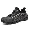 TANGYUGEN Mens Womens Water Shoes Quick Drying Aqua Beach Shoes Water Hiking Shoes for Swimming Fishing Kayaking Dark Grey Size 14.5 Women/13 Men view 1