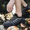 TANGYUGEN Mens Womens Water Shoes Quick Drying Aqua Beach Shoes Water Hiking Shoes for Swimming Fishing Kayaking Dark Grey Size 14.5 Women/13 Men view 2