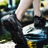 TANGYUGEN Mens Womens Water Shoes Quick Drying Aqua Beach Shoes Water Hiking Shoes for Swimming Fishing Kayaking Dark Grey Size 14.5 Women/13 Men view 3