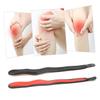 BESPORTBLE 6pcs Sports Knee Pads Comfortable and Practical Running Support for Outdoor Activities Lightweight Breathable Design Black view 4