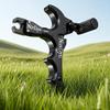 NoxDyn Bow Release for Compound Bow, 4-Finger Archery Release 360 Rotatable Thumb Release for Compound Bow Black view 3