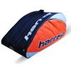 Harrow Pro Racquet Shoulder Bag, Padded Tennis, Squash, Pickleball & Padel Bag (Red/Blue) view 1