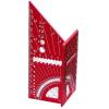 Aluminum Alloy Woodworking Angle Ruler Line Drawing Device 3D Mitre Angle Measuring Measure Tool with Gauge Protractor Locator