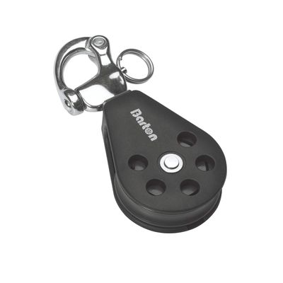 LINDEMANN Barton Performance Singe Block with Snap Shackle 94 mm