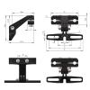 Electric Bike Tail Light Bracket, E Bike Rear Light Mount, Electric Saddle Tail Lamp Mounting Bracket with Screws for Most Taillights view 2