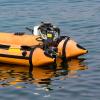 4-Stroke 4HP Outboard Motor, 55CC Heavy Duty Jet Pump Boat Engine, Wind Cooling System Short Shaft Fishing Boat Engine with CDI System for Inflatable Kayak Dinghy Canoe Small Boat view 2