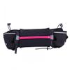 SUPVOX Sports Water Bottle Cycling Jogging Waist Bag Running Pouch Belt Bum Bag 2 Water Bottles Fits 4-6 Inch Phone Rose Red view 1