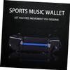 SUPVOX Sports Water Bottle Cycling Jogging Waist Bag Running Pouch Belt Bum Bag 2 Water Bottles Fits 4-6 Inch Phone Rose Red view 2