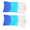 Cryfokt 1.5m Belly Dance Artificial Silk Fan, Belly Dance Artificial Silk Fan Accessories, Light and Beautiful Appearance for Square Dance view 1
