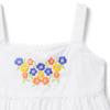 Janie and Jack Girls Embroidered Blouse (Toddler/Little Kids/Big Kids) White 1 12 view 3