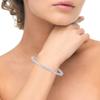 Blingsoul Classic Tennis Bracelet - 3mm Cubic Zirconia | Timeless Gold Bracelet for Women view 3