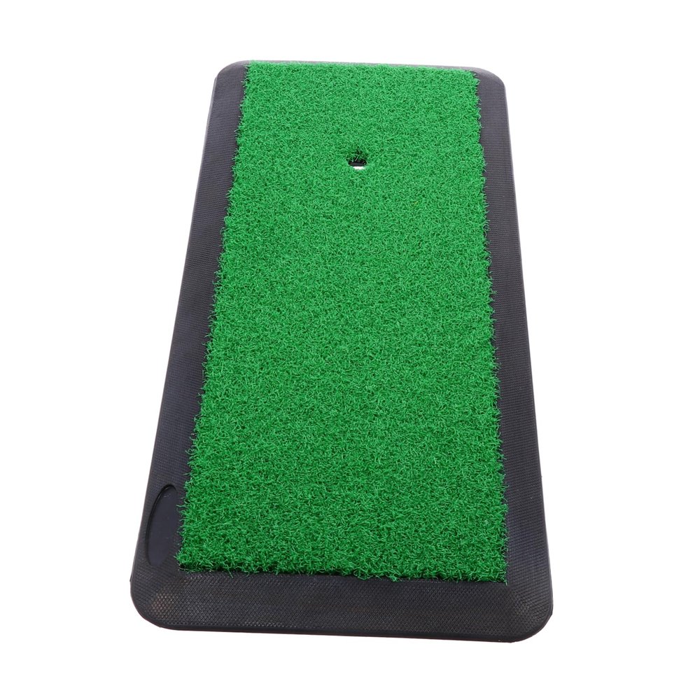 SUPVOX Golf Swing Practice Mat Non-Slip Hitting Pad True Turf for Home Use Training Turf Mat