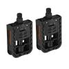 Bicycle Cycling Bike Pedals, Nylon Fiber, Aluminum Antiskid Durable Mountain Bike Pedals Road Bike Hybrid Pedals anti-slip and reflectors, suitable for all bicycle types, Strong Bike Pedals Mountain B view 4