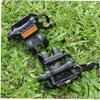 Bicycle Cycling Bike Pedals, Nylon Fiber, Aluminum Antiskid Durable Mountain Bike Pedals Road Bike Hybrid Pedals Anti-Slip and reflectors, Suitable for All Bicycle Types, Mountain Bike Pedals Bicycle view 4