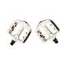 Bicycle Cycling Bike Pedals, Nylon Fiber, Aluminum Antiskid Durable Mountain Bike Pedals Road Bike Hybrid Pedals anti-slip and reflectors, suitable for all bicycle types, Mountain bike pedal universal view 4